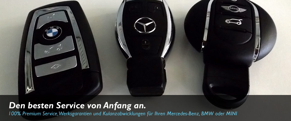 Mercedes-Benz, BMW und MINI Servicepartner
